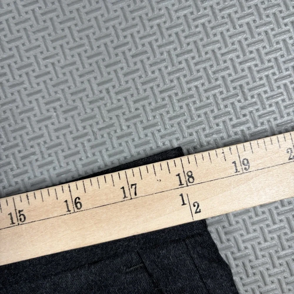 Banana Republic Pants Mens 35x32 Dark Gray Vitale Barberis Canonico Flannel 120s
